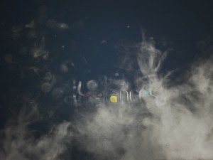 réalisation vidéo de 6 secondes animation logo fumée travelling